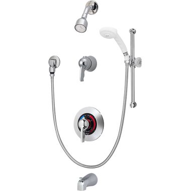 Click here to see Symmons 25-600-B30-V Symmons 25-600-B30-V Chrome Temptrol 2000 Series II Shower and Tub/Shower System
