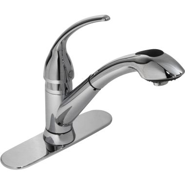 Click here to see Symmons S-2610-STS Symmons S-2610 Stainless Steel Vella Series Single Handle Kitchen Faucet