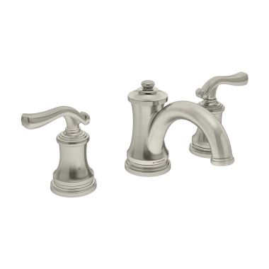 Click here to see Symmons SLW-5112-STN Symmons Winslet Two-Handle Widespread Lavatory Faucet with Pop-Up Drain Assembly, 2.2 GPM, Satin Nickel - SLW-5112-STN