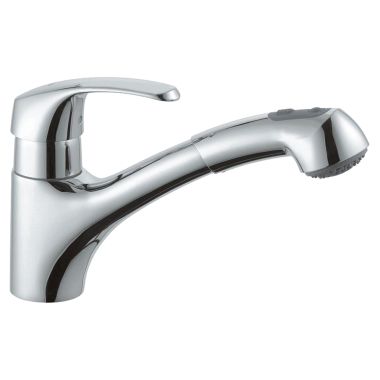 Click here to see Grohe 32999000 Grohe 32999000 Dual Spray Pull - Out In Starlight Chrome