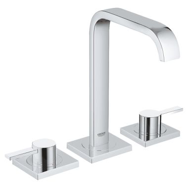 Click here to see Grohe 20191000 Grohe 20191000 Chrome Allure Two Handle Widespread Lavatory Faucet