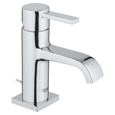 Click here to see Grohe 23077000 Grohe 23077000 Chrome Allure Lavatory Centerset Faucet, 1.5 GPM