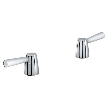 Click here to see Grohe 18083000 Grohe 18083000 StarLight Chrome Arden Lever Handles