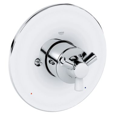 Click here to see Grohe 19311000 Grohe 19311000 Pressure Balance Valve Trim In Starlight Chrome