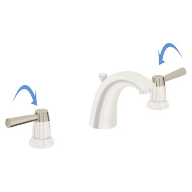 Click here to see Grohe 18083EN0 Grohe 18083EN0 Arden Lever Handles, Brushed Nickel