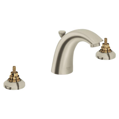 Click here to see Grohe 20121EN1 Grohe 20121EN1 Satin Nickel Arden Two Handle Lavatory Faucet