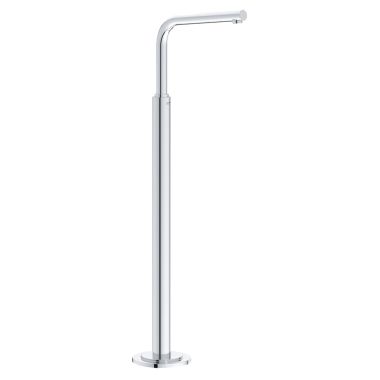 Click here to see Grohe 13228001 Grohe Allure Floor Mount Starlight Chrome Swivel Bath Spout with Flow Control, 40-1/2in Total Height, 7 GPM Flow Rate - 13228001