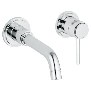 Click here to see Grohe 19291001 Grohe 19291001 Chrome Atrio Wall Mount Vessel Lavatory Trim