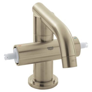 Click here to see Grohe 21031EN0 Grohe 21031EN0 Atrio Brushed Nickel Single-Hole Bathroom Faucet,M-Size