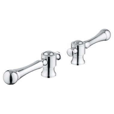 Click here to see Grohe 18173000 Grohe 18173000 StarLight Chrome Bridgeford Lever Handle Kit