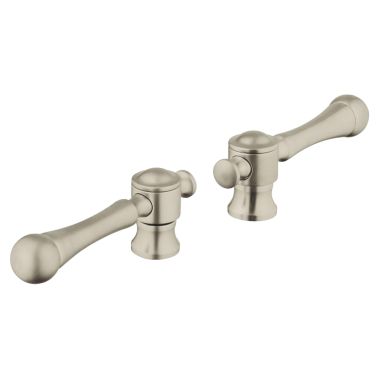 Click here to see Grohe 18173EN0 Grohe 18173EN0 Bridgeford Lever Handle, Brushed Nickel