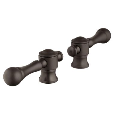 Click here to see Grohe 18244ZB0 Grohe 18244ZB0 Antique Bronze Bridgeford Lever Handles