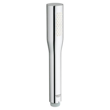 Click here to see Grohe 27400000 Grohe Euphoria Cosmopolitan Stick Single-Function Hand Shower, EcoJoy technology , 2.0 GPM, 80 PSI, StarLight Chrome - 27400000
