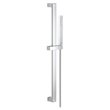 Click here to see Grohe 27891000 GROHE Euphoria Cube+ 24in 2.5 GPM DreamSpray Single-Setting Slidebar Handshower Kit, Speed Clean, StarLight Chrome - 27891000