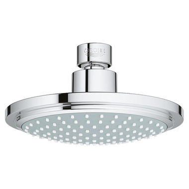 Click here to see Grohe 28233000 Grohe Euphoria Cosmopolitan 160 Single-Spray Shower Head with 6-1/4in Spray Face, SpeedClean, 2.5 GPM, StarLight Chrome - 28233000