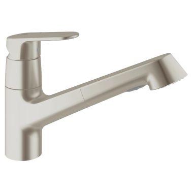 Click here to see Grohe 32946DC2 GROHE 32946DC2 Dual-Spray Kitchen Sink Faucet - SuperSteel InfinityFinish