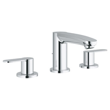 Click here to see Grohe 20209002 GROHE 20209002 Eurostyle Two-Handle Widespread Lavatory Faucet - Chrome 