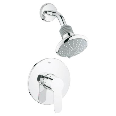 Click here to see Grohe 35023002 Grohe 35023002 Eurostyle Shower Kit, StarLight Chrome 