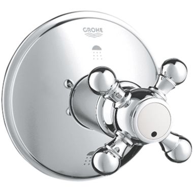 Click here to see Grohe 19219000 GROHE 19219000  2-Way Diverter Trim - Chrome