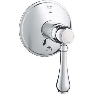 Click here to see Grohe 19220000 GROHE 19220000 Geneva 2-Way Diverter Trim - Chrome