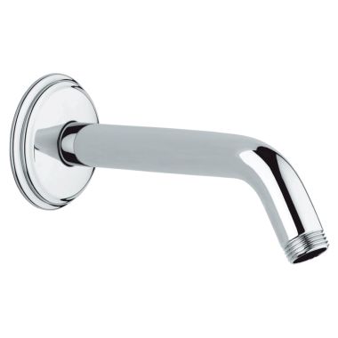Click here to see Grohe 27012000 GROHE 27012000 Geneva Shower Arm and Flange - Chrome