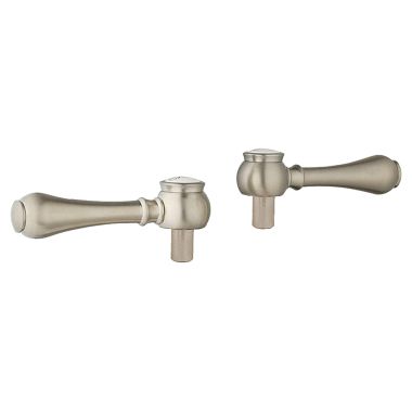Click here to see Grohe 18734EN0 GROHE 18734EN0 Geneva Lever Handle-  Brushed Nickel