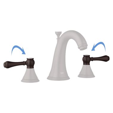 Click here to see Grohe 18734ZB0 GROHE 18734ZB0 Geneva Lever Handle - Oil Rubbed Bronze