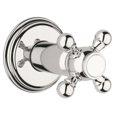 Click here to see Grohe 19829BE0 Grohe 19829BE0 Polished Nickel Control Trim With Cross Handle
