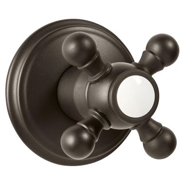 Click here to see Grohe 19829ZB0 Grohe 19829ZB0 Geneva Trim Volume Control With Cross Handle In Oil Rubbed Bronze