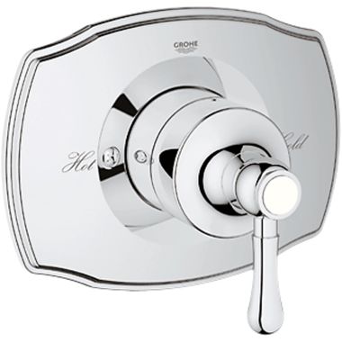 Click here to see Grohe 19843000 Grohe 19843000 Grohtherm 2000 Single Function Valve Trim Kit, StarLight Chrome