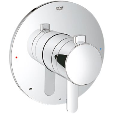 Click here to see Grohe 19881000 Grohe 19881000 Europlus 2-Function Pressure Balance Trim w/Control, Chrome