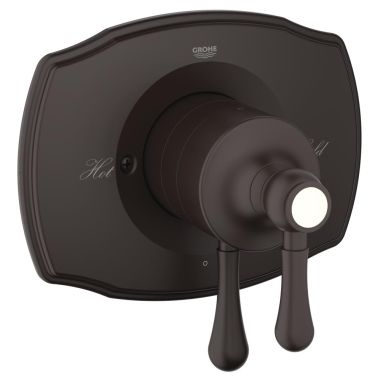 Click here to see Grohe 19844ZB0 Grohe 19844ZB0 Grohtherm 2000 Authentic  2-Function Valve Trim, Oil-Rubbed Bronze