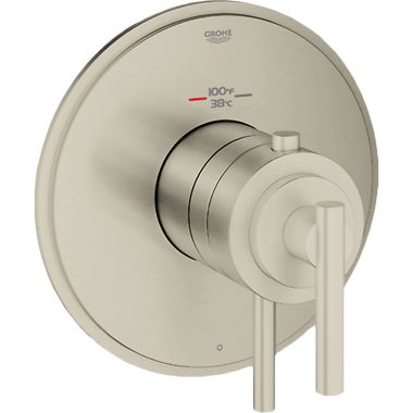 Click here to see Grohe 19848EN0 Grohe 19848EN0 Atrio Thermostatic 1-Function Trim, Brushed Nickel
