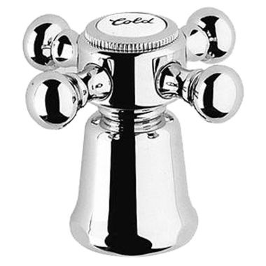 Click here to see Grohe 45277AV0 Grohe 45277AV0 Arabesk Cross Handle in Satin Nickel 