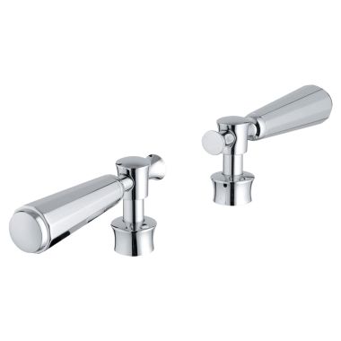 Click here to see Grohe 18087000 Grohe 18087000 Kensington Lever Handle, Starlight Chrome