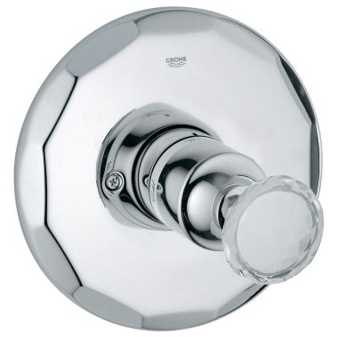 Click here to see Grohe 19268VP0 Grohe 19268VP0 Kensington Pressure Balance Valve Trim, Swarovski Crystal
