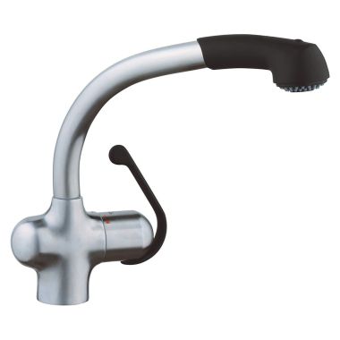 Click here to see Grohe 33759KD0 Grohe 33759KD0 High Profile Pull Out In Stainless Steel/Black