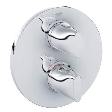 Click here to see Grohe 19437000 Grohe 19437000 Chrome Ondus Thermostatic Valve Trim W/Diverter