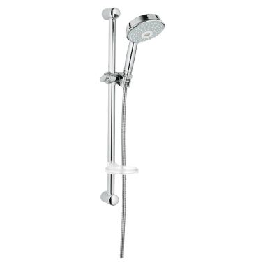 Click here to see Grohe 27140000 Grohe 27140000 Rainshower Rustic Shower Set, StarLight Chrome 