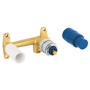 Click here to see Grohe 32641000 Grohe 32641000 Non Rapido 2-Hole Wall-Mount Lavatory Rough-In Valve, 1/2