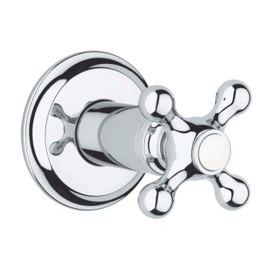 Click here to see Grohe 19827000 Grohe 19827000 Seabury Volume Control Valve Trim, Starlight Chrome