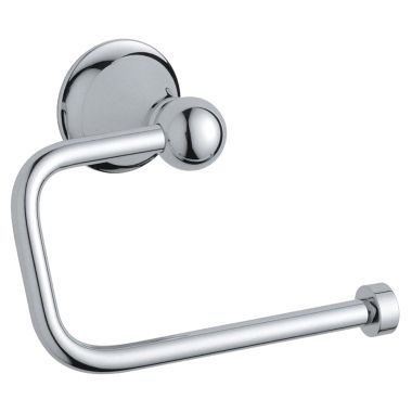 Click here to see Grohe 40160000 Grohe Seabury Toilet Paper Holder, Starlight Chrome - 40160000
