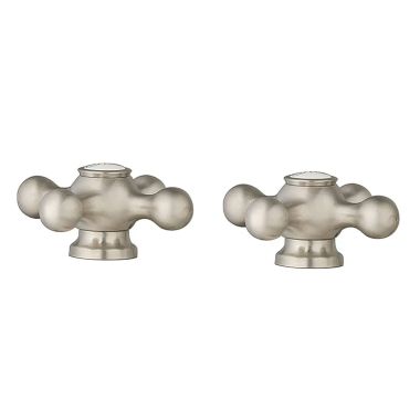Click here to see Grohe 18731EN0 GROHE Seabury Cross Handle Set, Brushed Nickel - 18731EN0