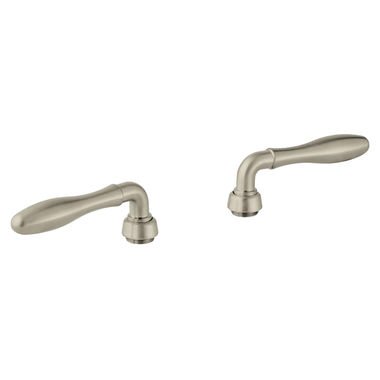 Click here to see Grohe 18732EN0 Grohe 18732EN0 Seabury Lever Handle, Brushed Nickel