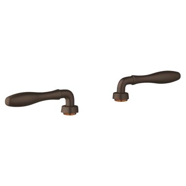 Click here to see Grohe 18732ZB0 Grohe 18732ZB0 Antique Bronze Seabury Lever Handles
