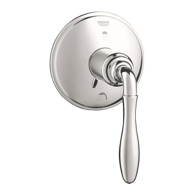 Click here to see Grohe 19221BE0 Grohe 19221BE0 3 - Port  Polished Nickel Diverter Trim 