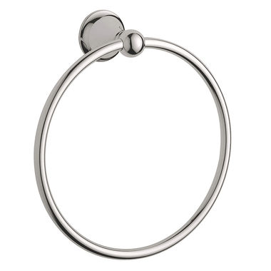 Click here to see Grohe 40158BE0 Grohe 40158BE0 Seabury Towel Ring - Polished Nickel