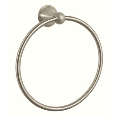 Click here to see Grohe 40158EN0 Grohe 40158EN0 Seabury Towel Ring, Brushed Nickel