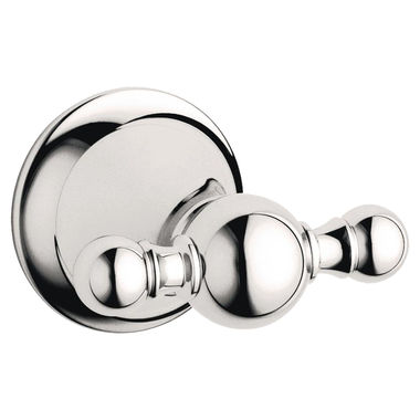 Click here to see Grohe 40159BE0 Grohe Seabury Double Robe Hook, Polished Nickel - 40159BE0