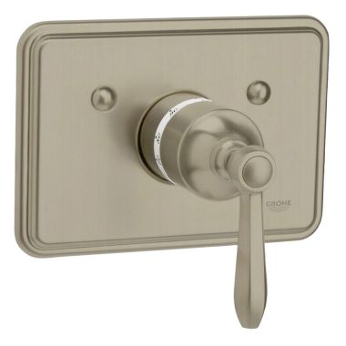 Click here to see Grohe 19320EN0 Grohe 19320EN0 Thermostat Trim In Infinity Brushed Nickel